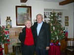 Grandma and Grandpa at Aunt Pam's