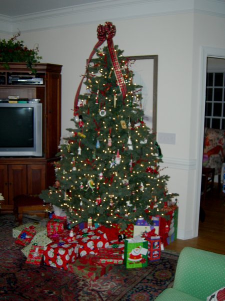 Dad and Sally's tree