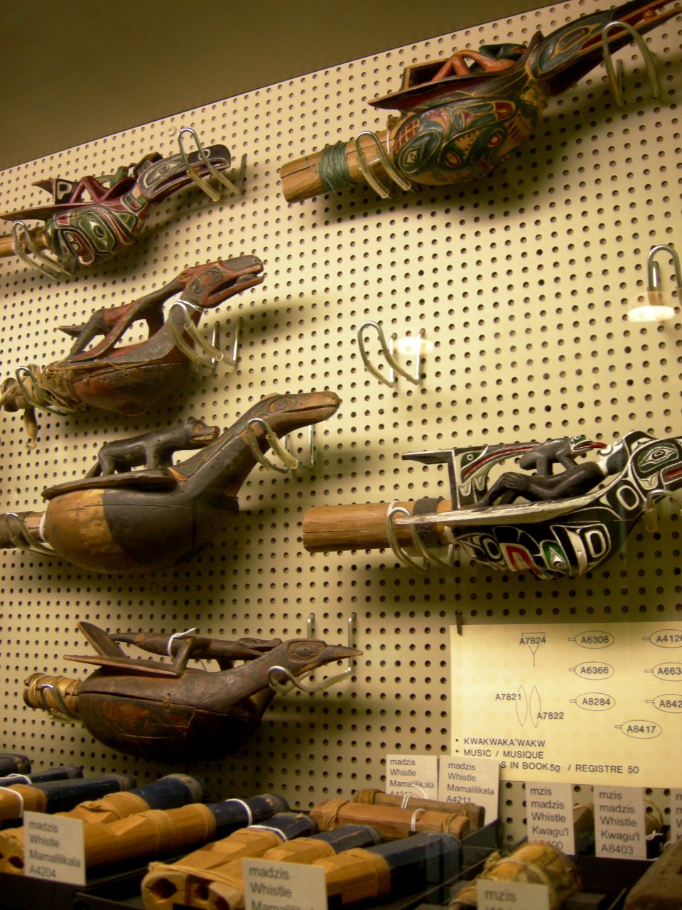wooden carved whistles