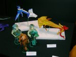Figures (Girl in Sari, Super Saiyan)