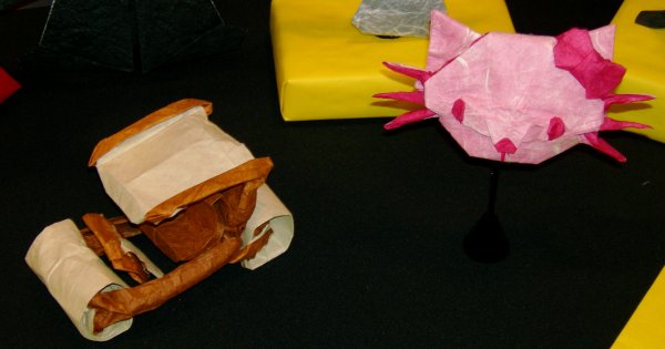 Prehistoric Car and Hello Kitty