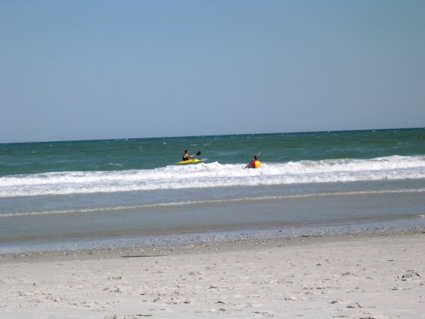 kayakers