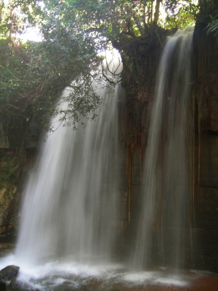 the Salgadeira waterfall