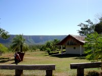 chapadas plateaus in the distance