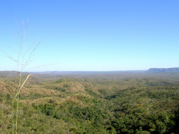 you can see other ridges far off to the right