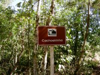 we arrived at the cachoeirinha (small waterfall)