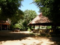 the cantina and a small shopping area