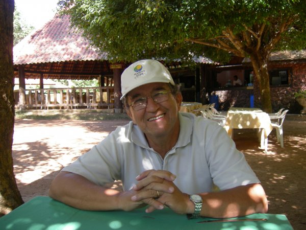 our guide, Vicente, at the cachoeirinha