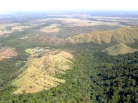 the view over the Cerrado from high up in the Chapada dos Guimarães