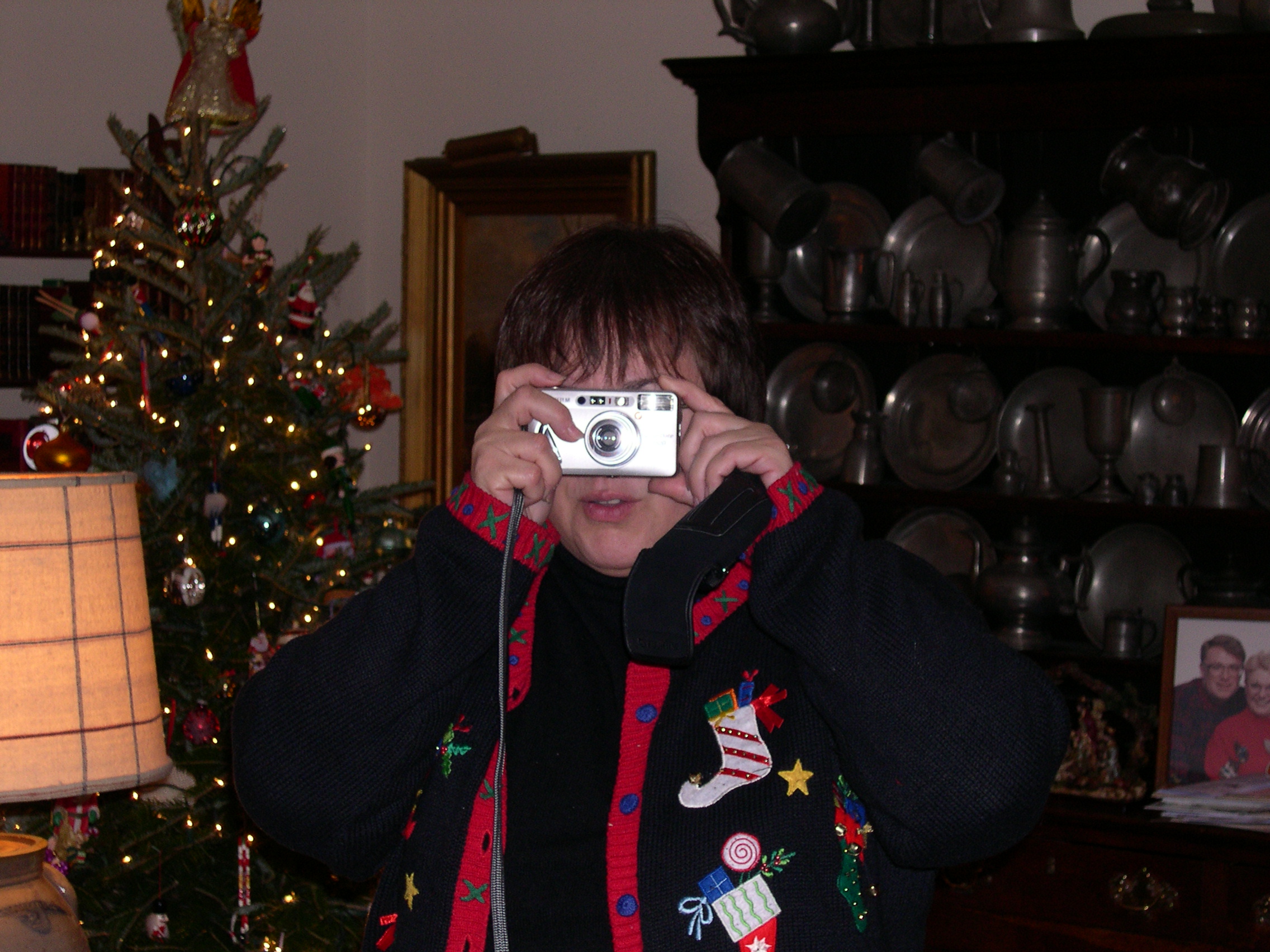 009. Mom taking a picture of me