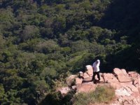 our guide followed him down