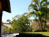 the grounds at the Balneário Thermas