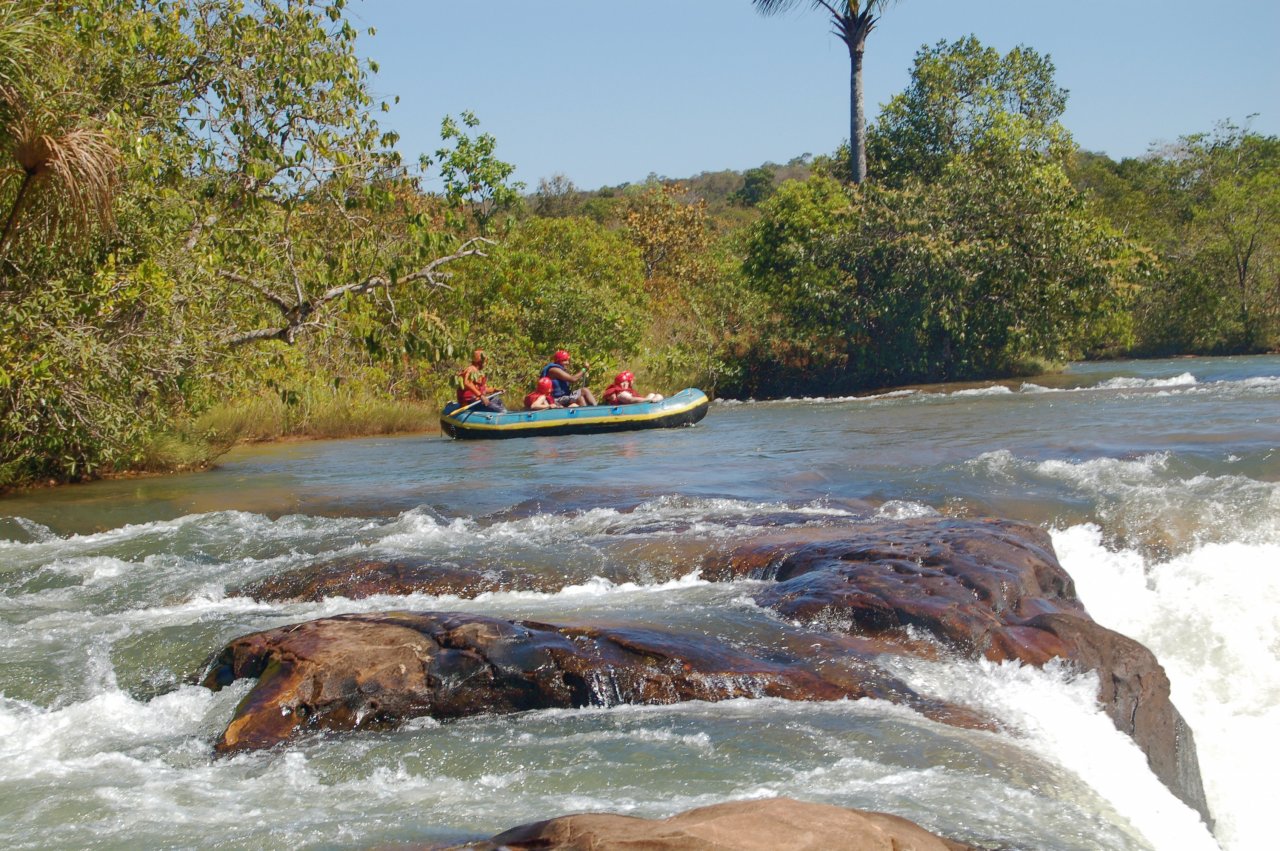 heading towards the rapids now...