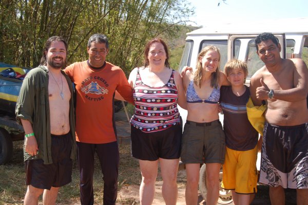 Here we are with our guides.