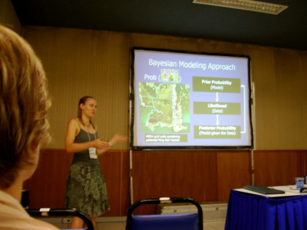 Ashton presenting at the conference (3)