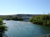 Manso river hydroelectric power plant