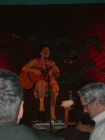 Tetê Espíndola, a famous Mato Grosso performer at the dinner (2)