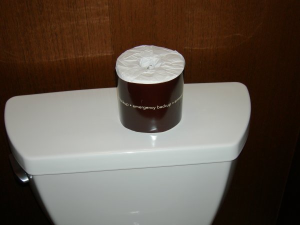 Wynn hotel room: emergency backup!