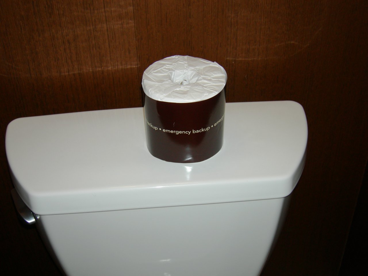 Wynn hotel room: emergency backup!
