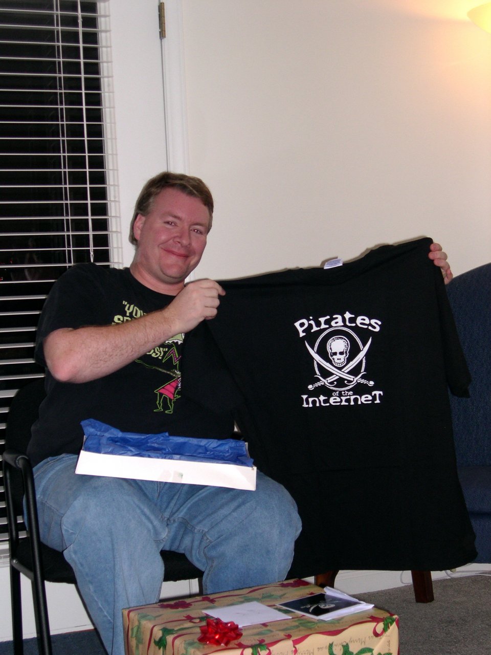 Jeff's "Pirates of the Internet" T-Shirt