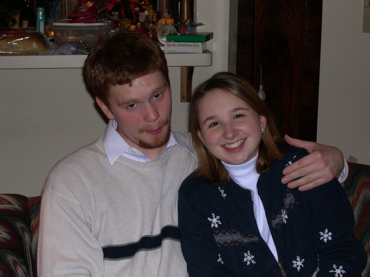007. David and Meredith - Cheesin'