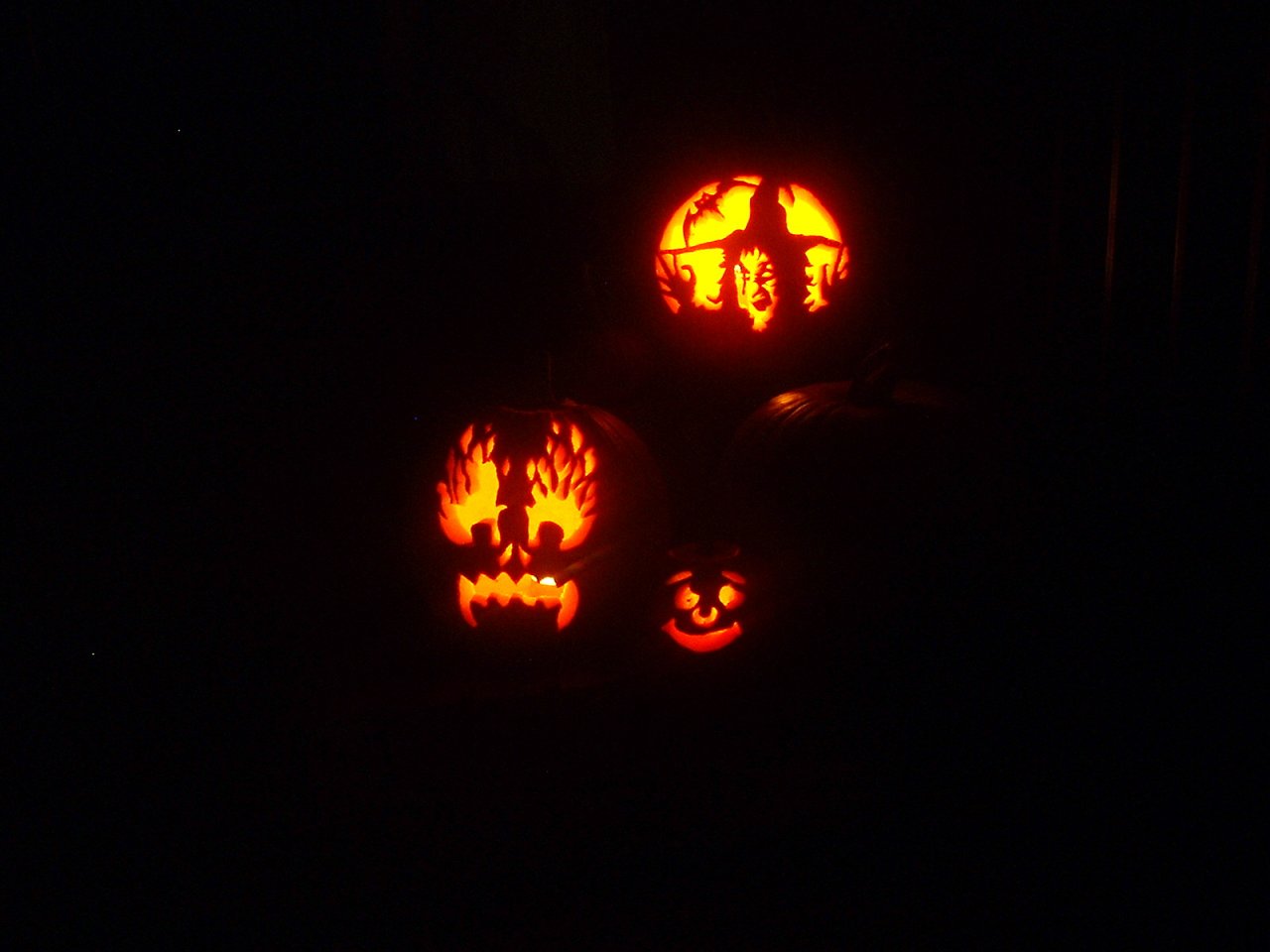 Cynthia, Brek, and Courtney's Pumpkins