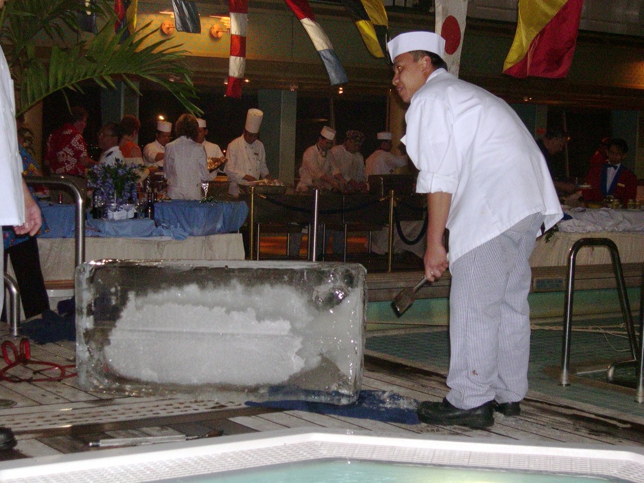 Ice Sculpture Demonstration