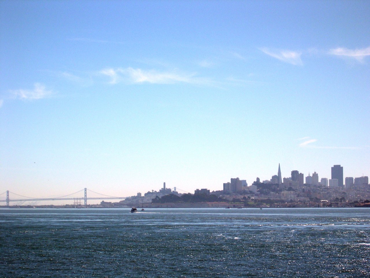 Skyline from Near the Bridge
