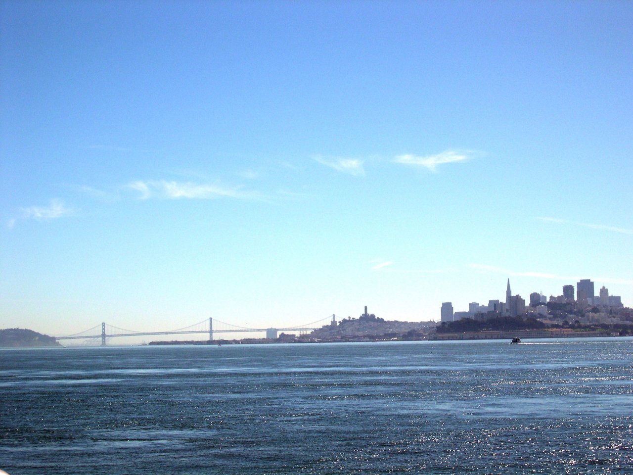 Skyline and the Bay Bridge