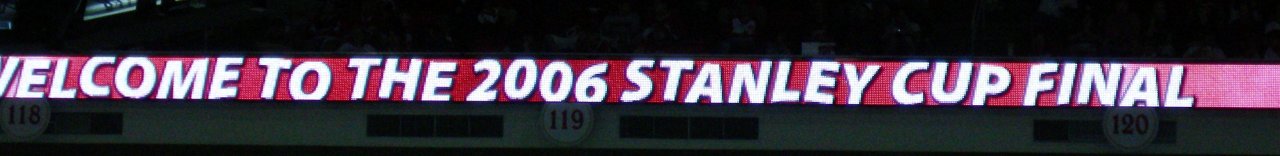 Welcome to the 2006 Stanley Cup Final