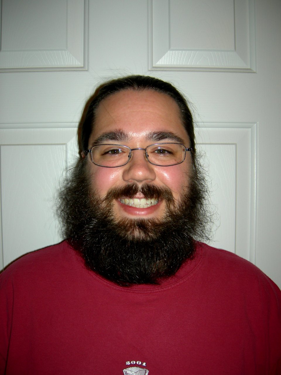 properly fluffed, the North American RangerBeard can be upwards of 4 inches long!