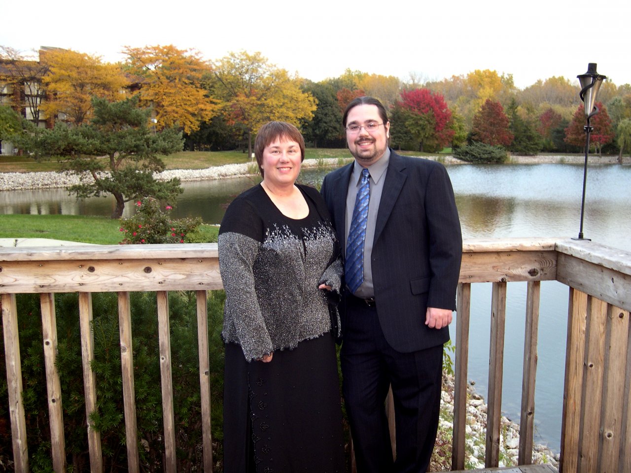 Mom and I
