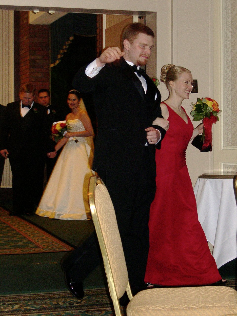 The Best Man and the Maid of Honor