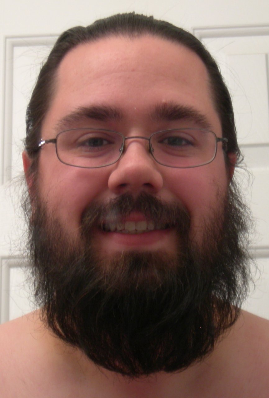 (Before) It's SuperBeard!