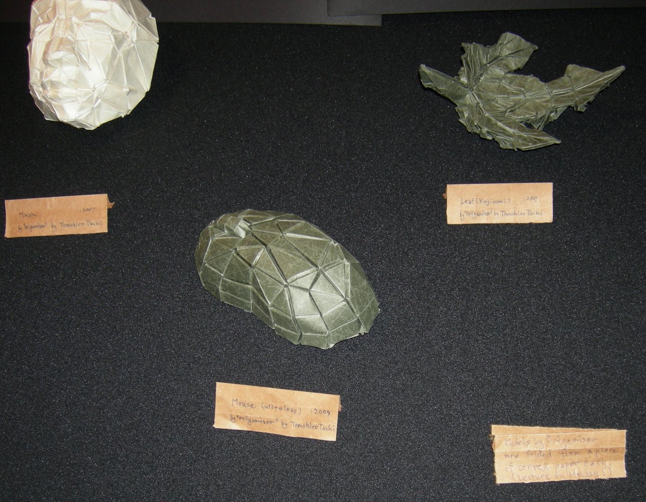 Mask, Mouse and Leaf