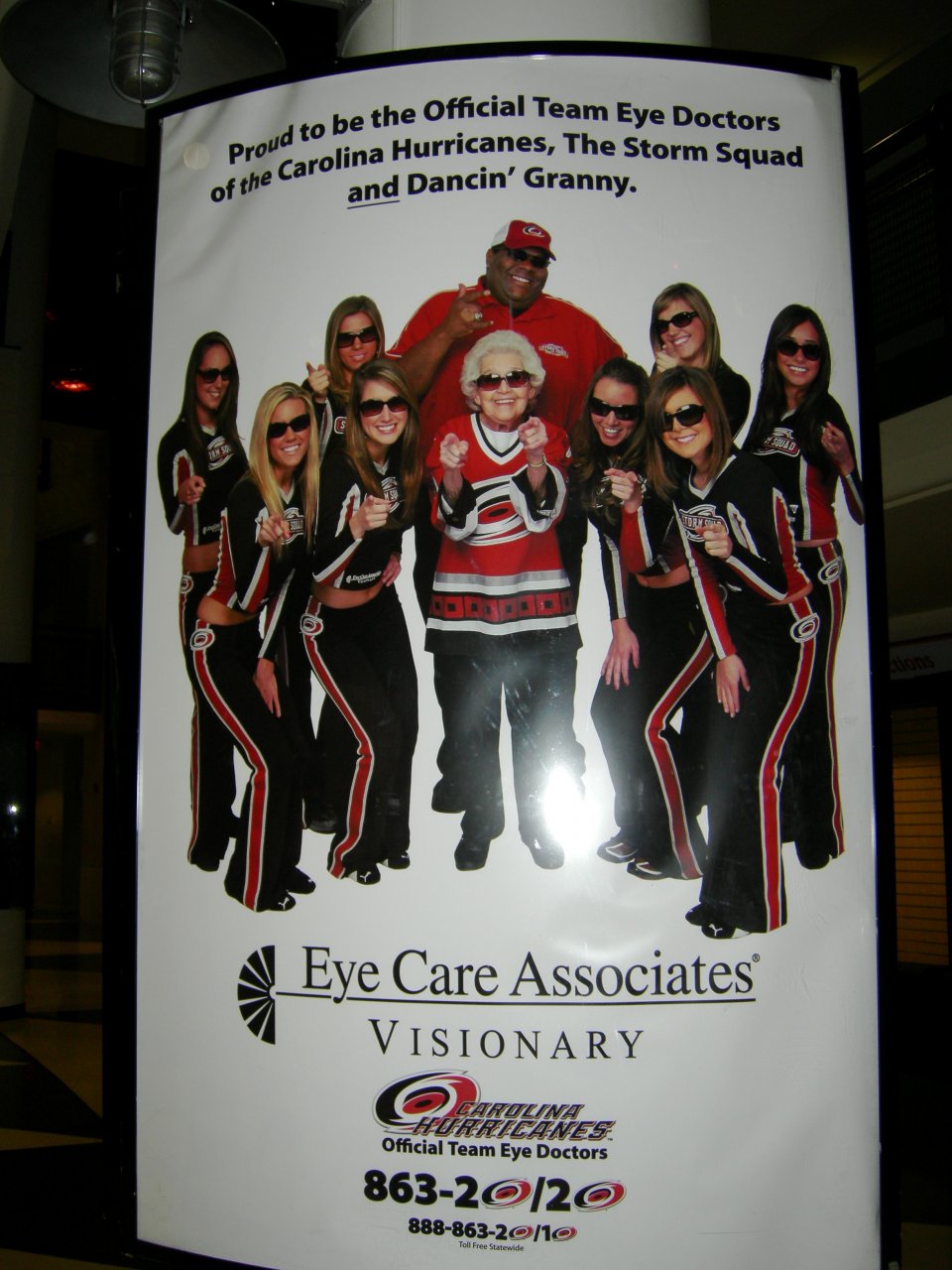Love the Dancin' Granny poster.