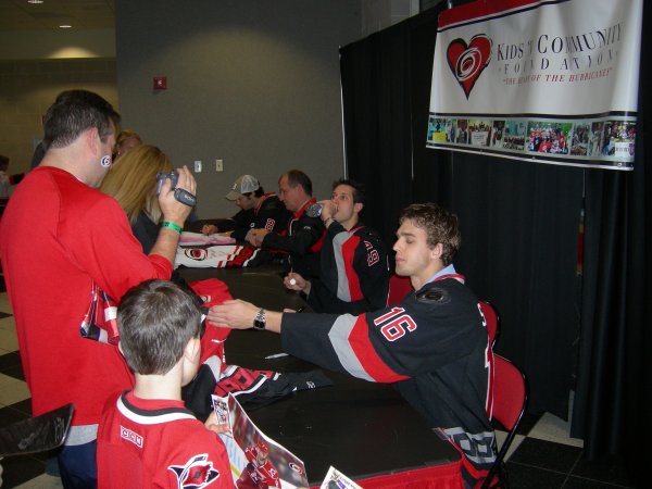 Round two of autographs.