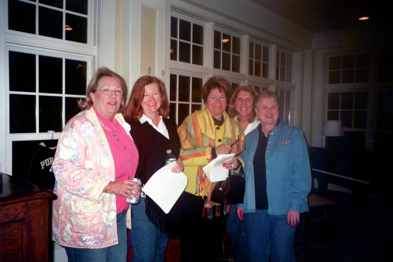Suzanne Barnes Combs, Charleen Harpe Cross, Cathy Szabo Hackney, Peg Hochreiter Young, Judy Chodl Keith
