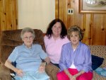 Grandma Dellinger, Cynthia, and Nita