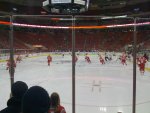 Devils at Hurricanes: warm-ups