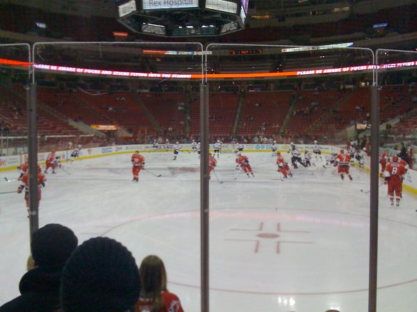 Devils at Hurricanes: warm-ups
