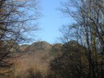 Mountain view from the car