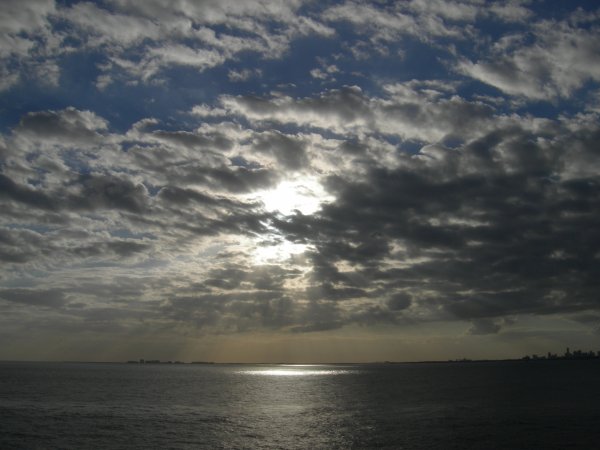 Sunset Leaving Miami