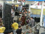 BNL at the kickoff show on-deck