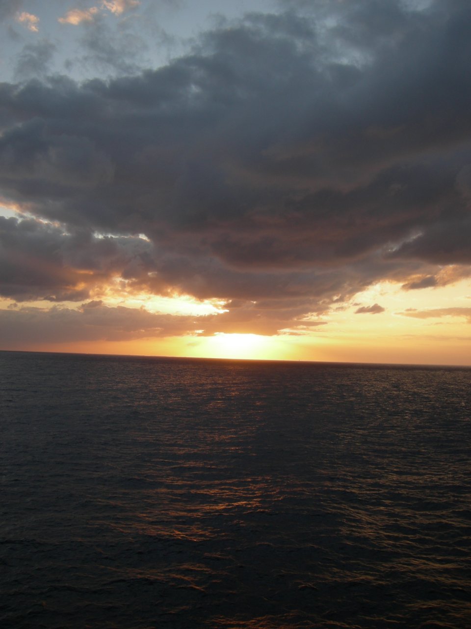 Sunset Leaving Miami