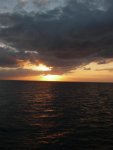 Sunset Leaving Miami