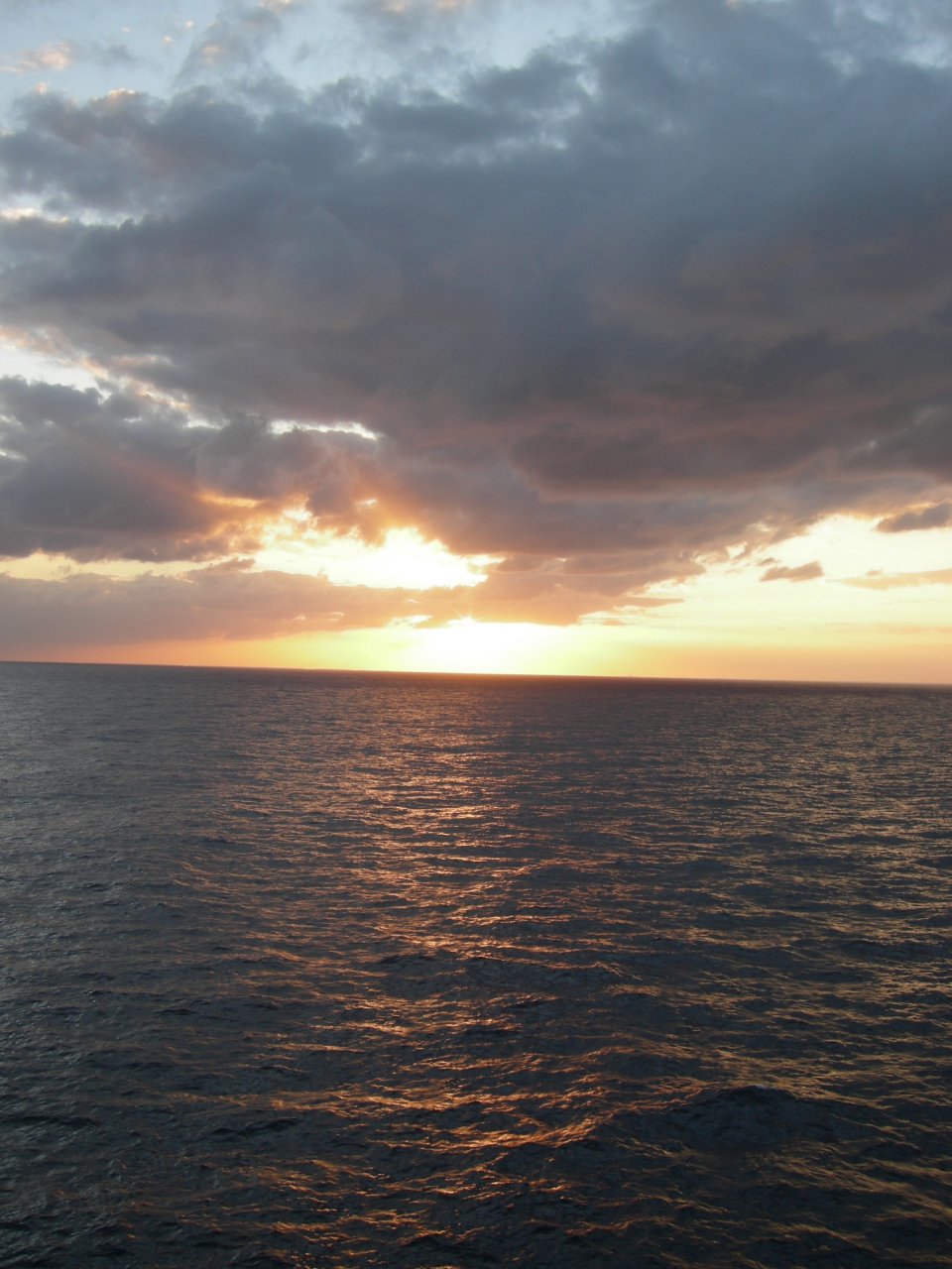 Sunset Leaving Miami