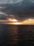 Sunset Leaving Miami