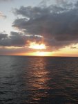Sunset Leaving Miami
