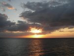 Sunset Leaving Miami
